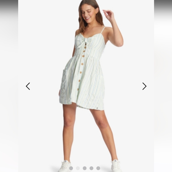 So Cotton pinstripe dress NWT - Picture 2 of 12